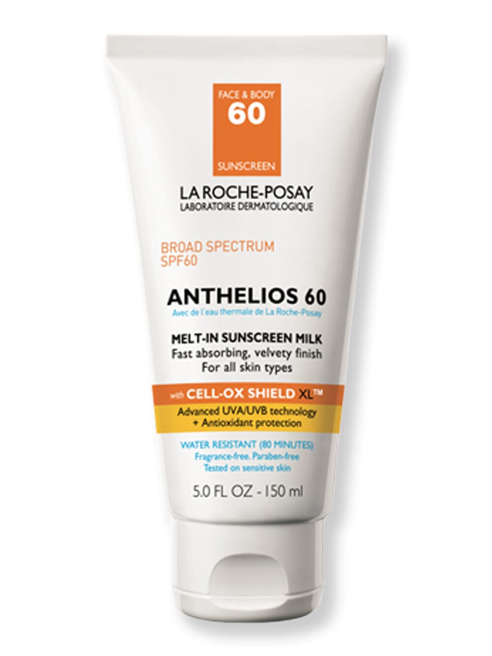 La-Roche Posay La-Roche Posay Anthelios 60 Melt-In Sunscreen Milk Face Sunscreens 5 fl oz 