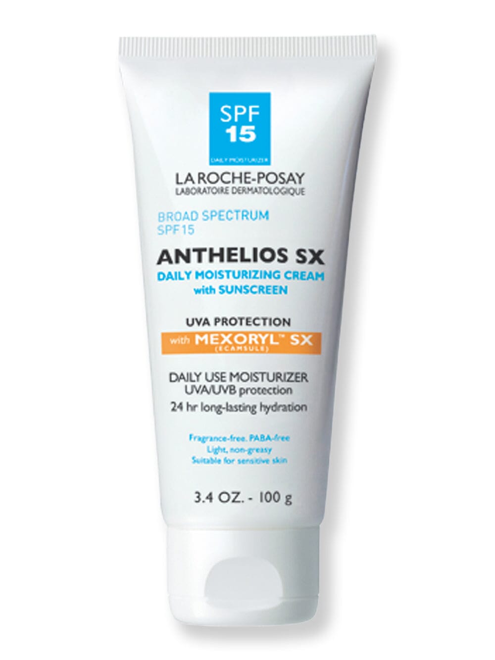 La-Roche Posay La-Roche Posay Anthelios SX Daily Moisturizing Cream with Sunscreen Face Moisturizers 3.4 oz / 100 g 