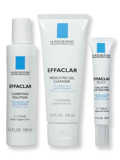 La-Roche Posay La-Roche Posay Effaclar 3 Step System Skin Care Kits 