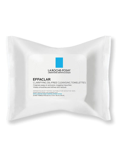 La-Roche Posay La-Roche Posay Effaclar Cleansing Towelettes 25 Ct Makeup Removers 