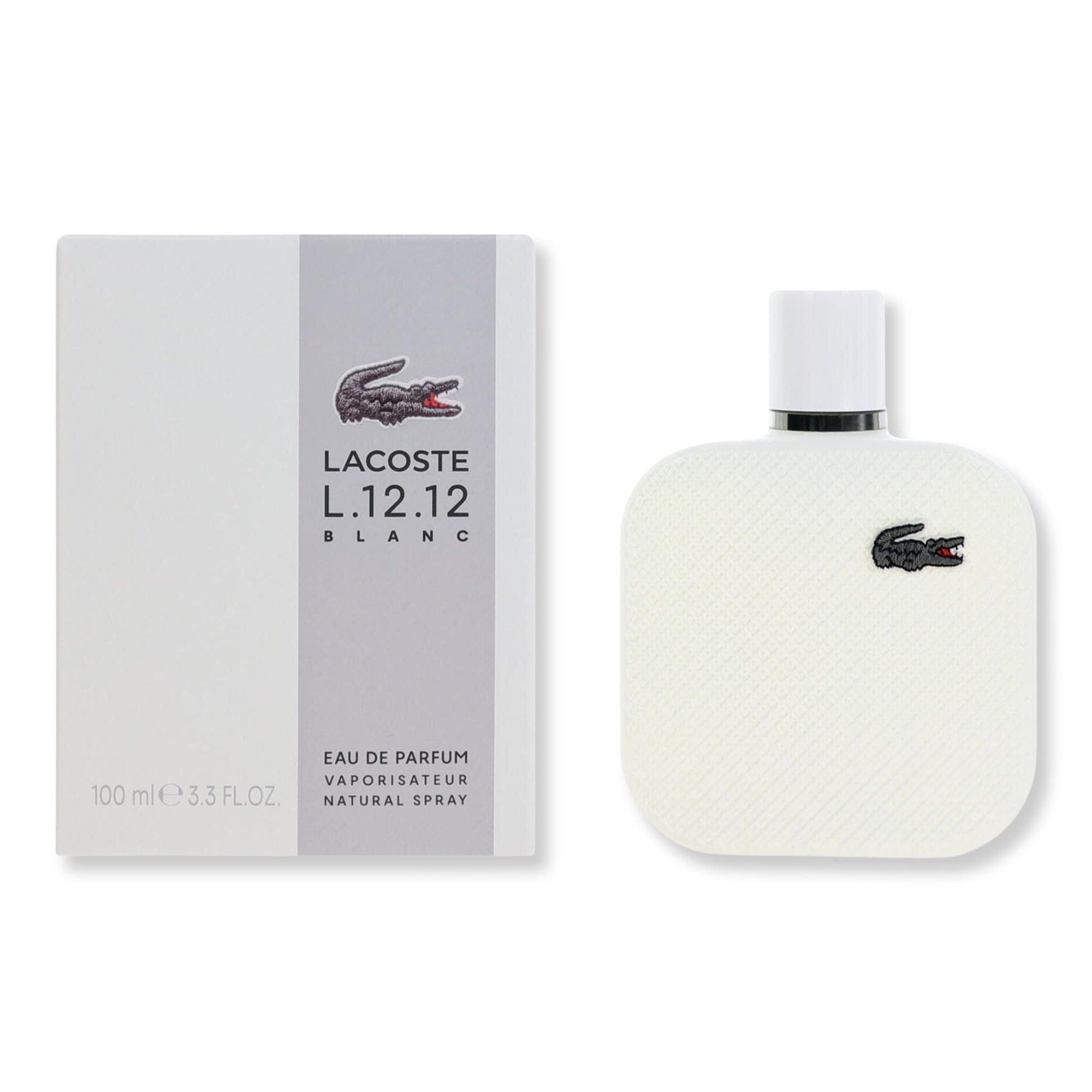 Lacoste Lacoste L.12.12 Blanc Eau De Parfum Spray for Men Perfume 3.3 oz 