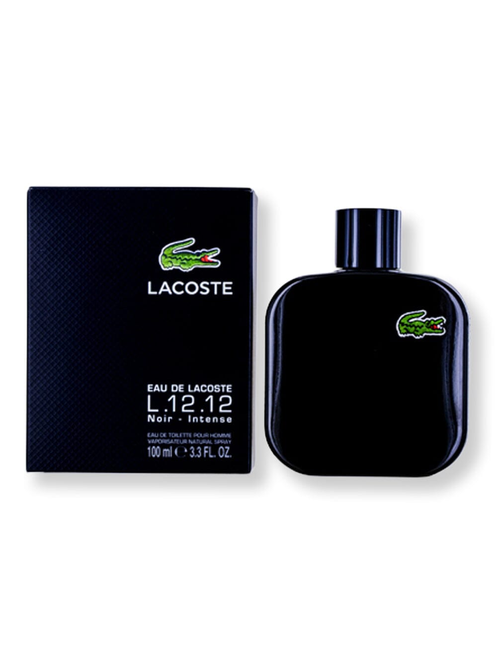 Lacoste Lacoste L.12.12 Noir Intense EDT Spray 3.3 oz100 ml Perfume 