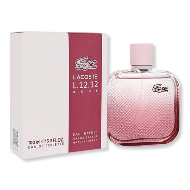 Lacoste Lacoste L.12.12 Rose Eau Intense Eau De Toilette Spray for Women Perfume 3.3 oz 
