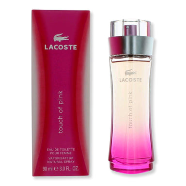 Lacoste Lacoste Touch of Pink Eau De Toilette Spray for Women Perfume 3.0 oz 