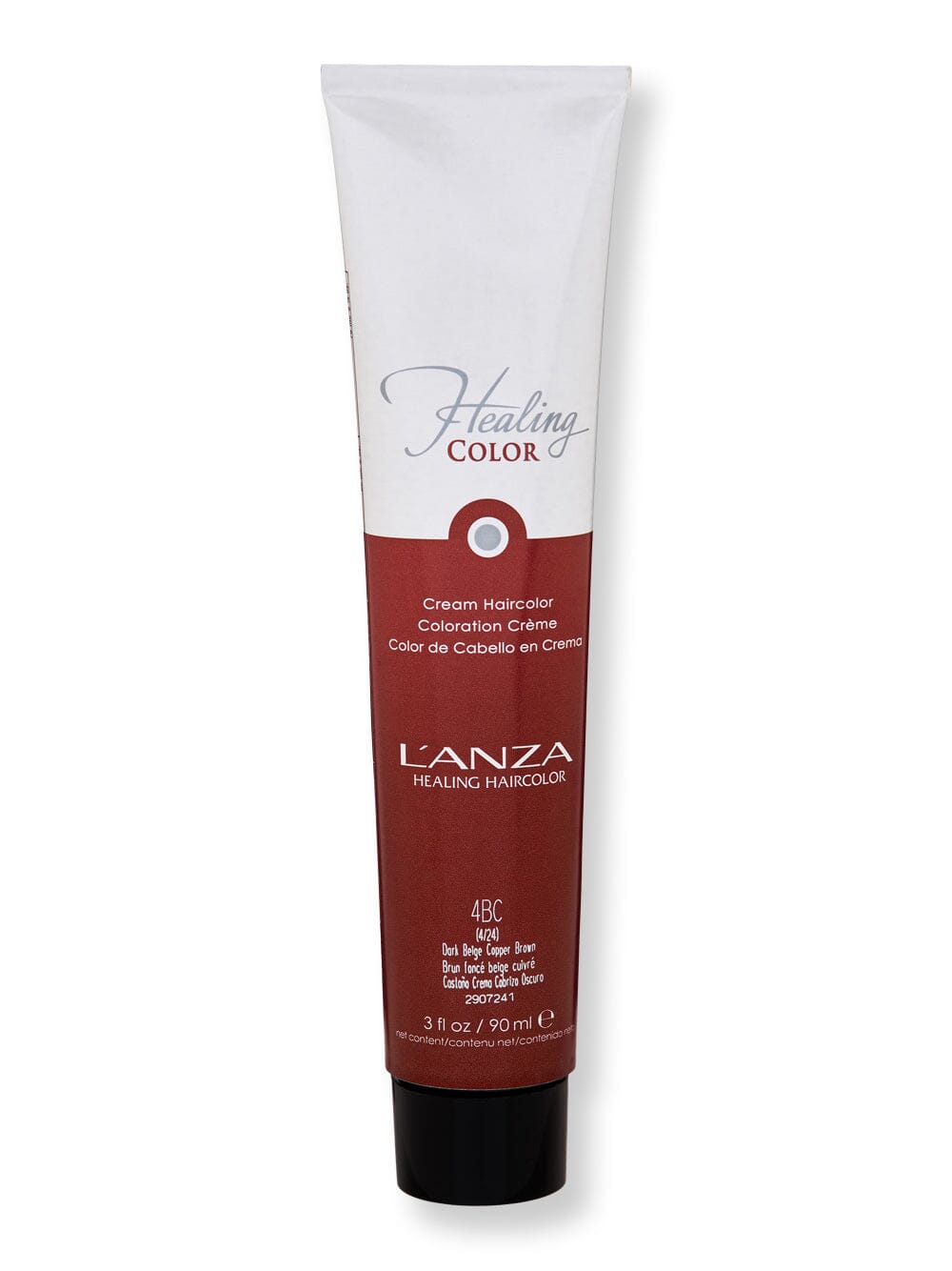 L'anza L'anza Healing Color 90 ml 4BC Dark Beige Copper Brown Hair Color 