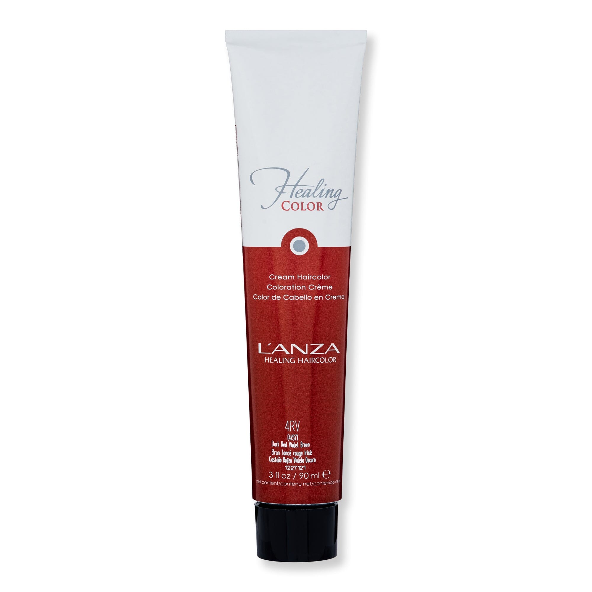 L'anza L'anza Healing Color 90 ml 4RV Dark Red Violet Brown Hair Color 