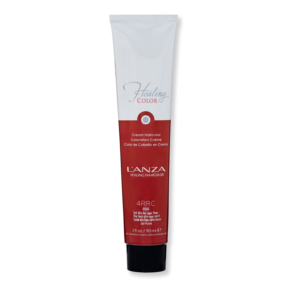 L'anza L'anza Healing Color Hair Color 90 ml 4RRC Dark Ultra Red Copper Brown 