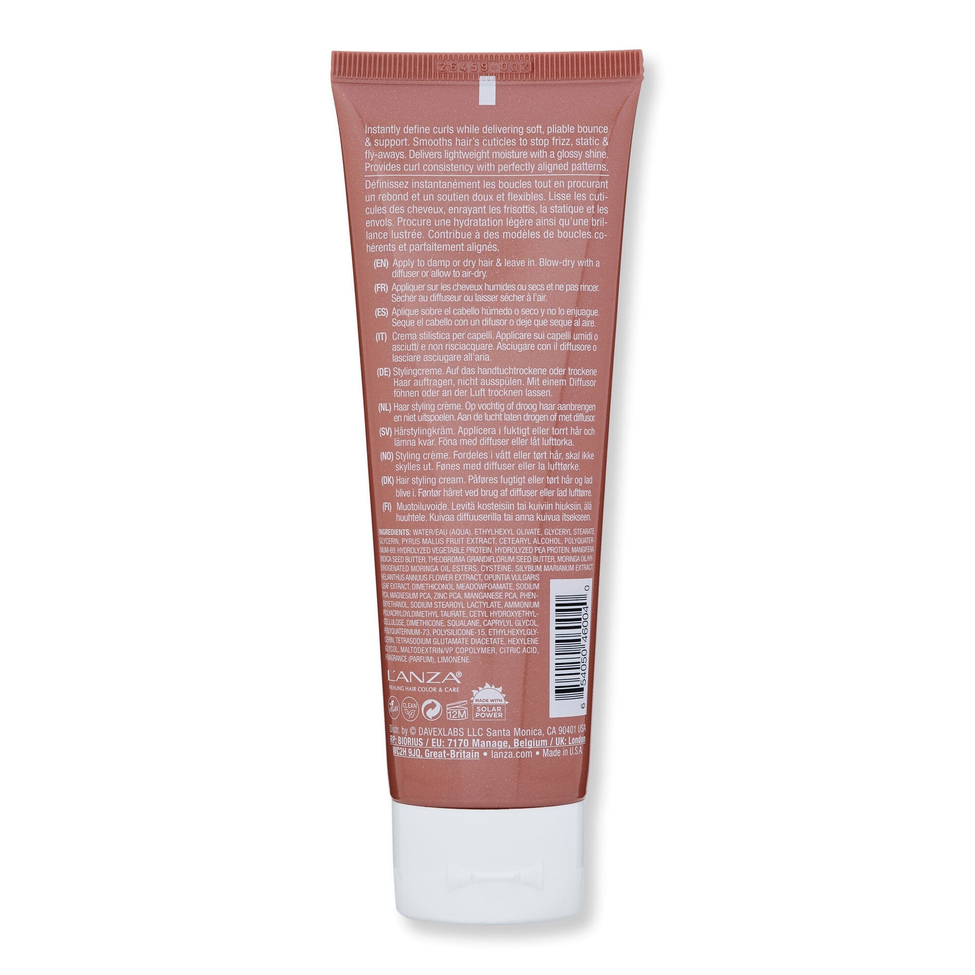 L'anza L'anza Healing Curls Curl Whirl Defining Creme 125 ml Styling Treatments 