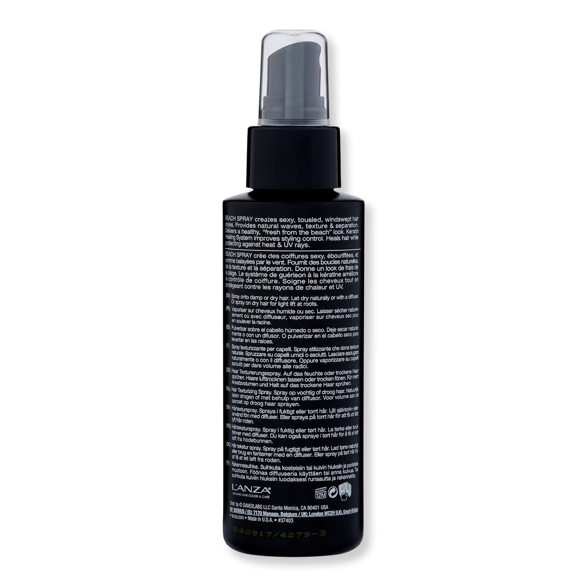 L'anza L'anza Healing Style Beach Spray Styling Treatments 
