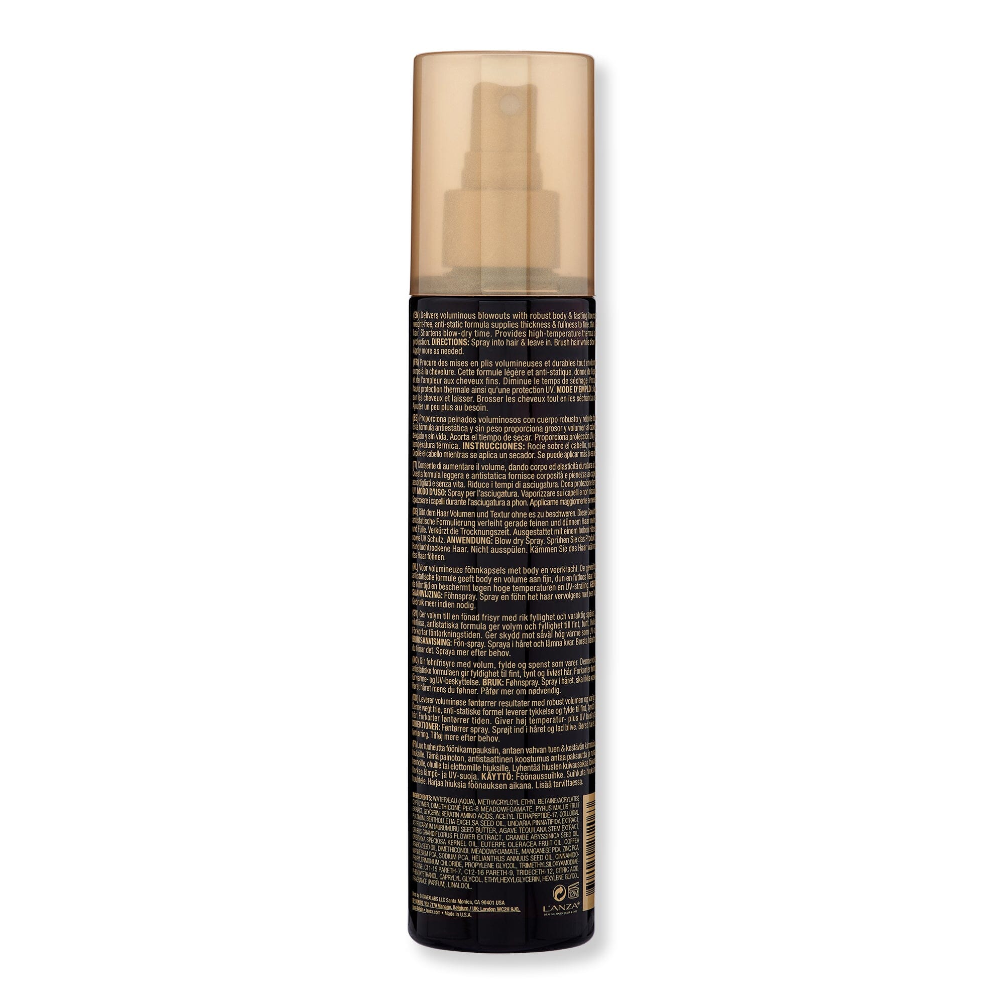 L'anza L'anza Keratin Healing Oil Bounce Up Spray Shampoos 