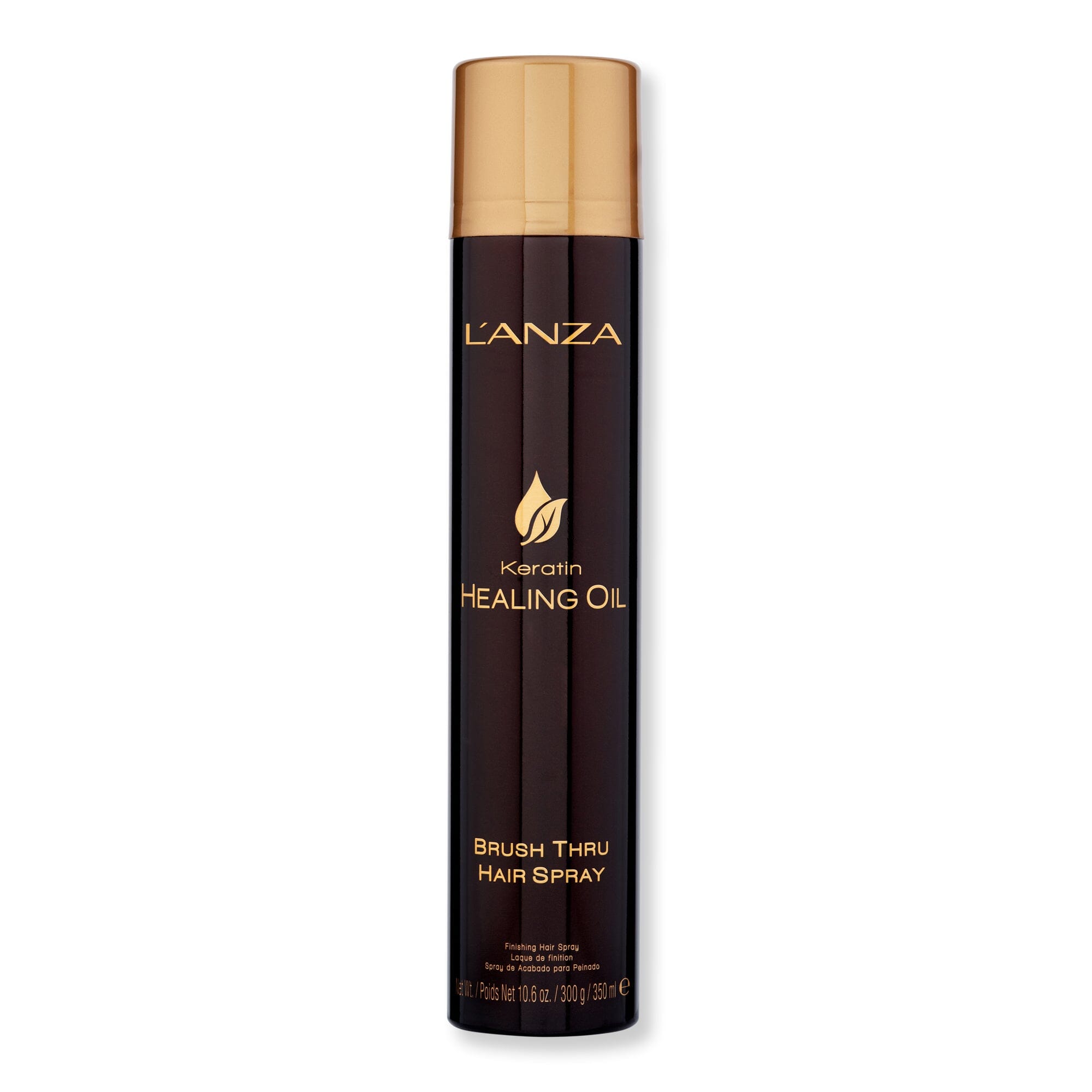 L'anza L'anza Keratin Healing Oil Brush Thru Hair Spray Hair Sprays 350 ml 