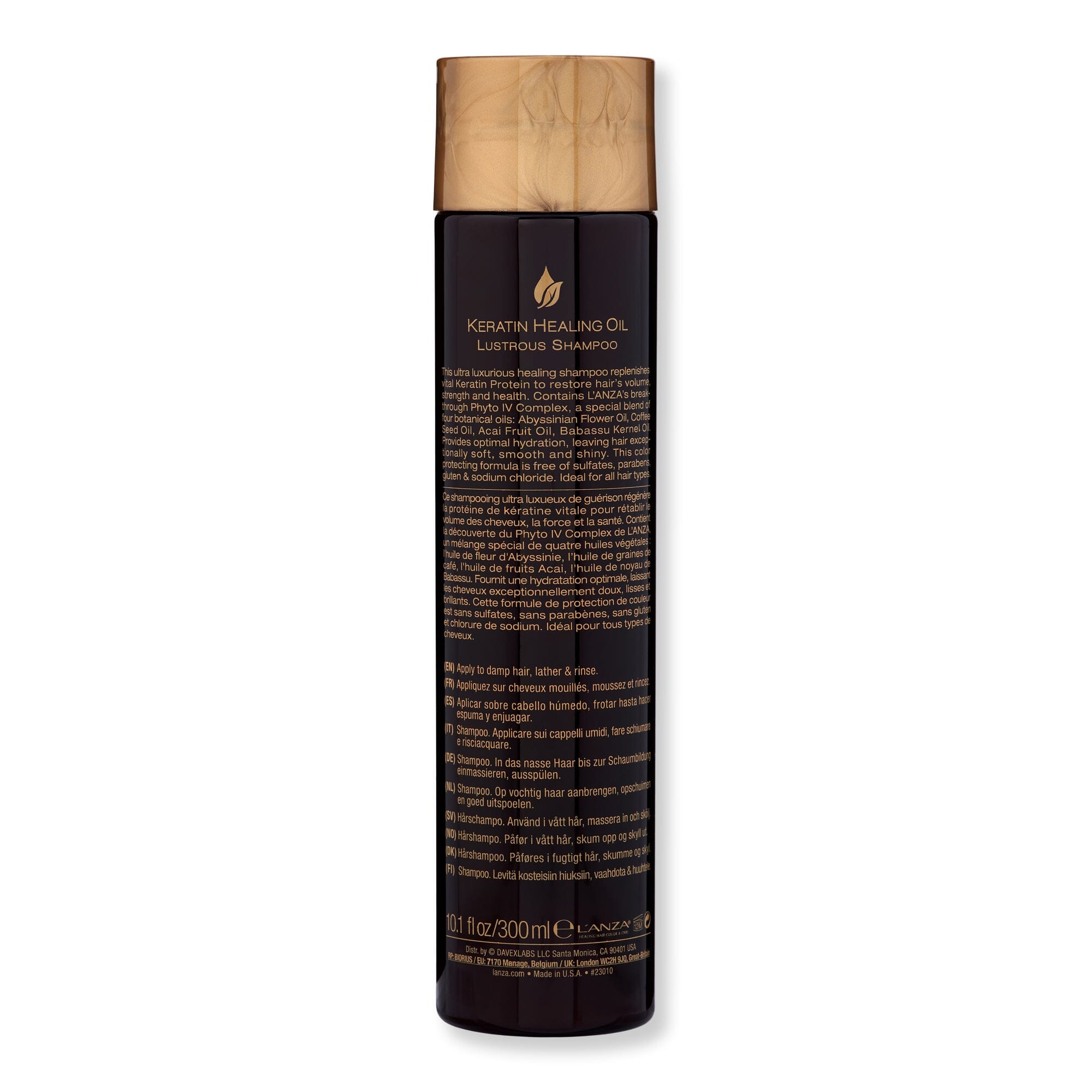 L'anza L'anza Keratin Healing Oil Lustrous Shampoo Shampoos 
