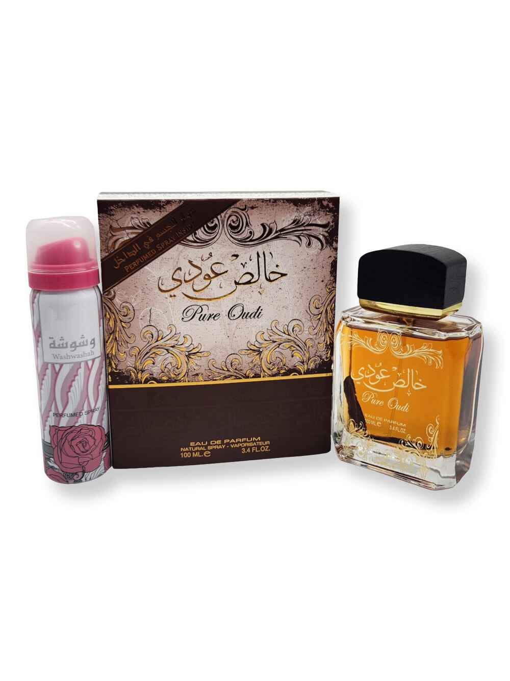 Lattafa Lattafa Pure Oudi 2 Pcs Gift Set + Deo Perfume 