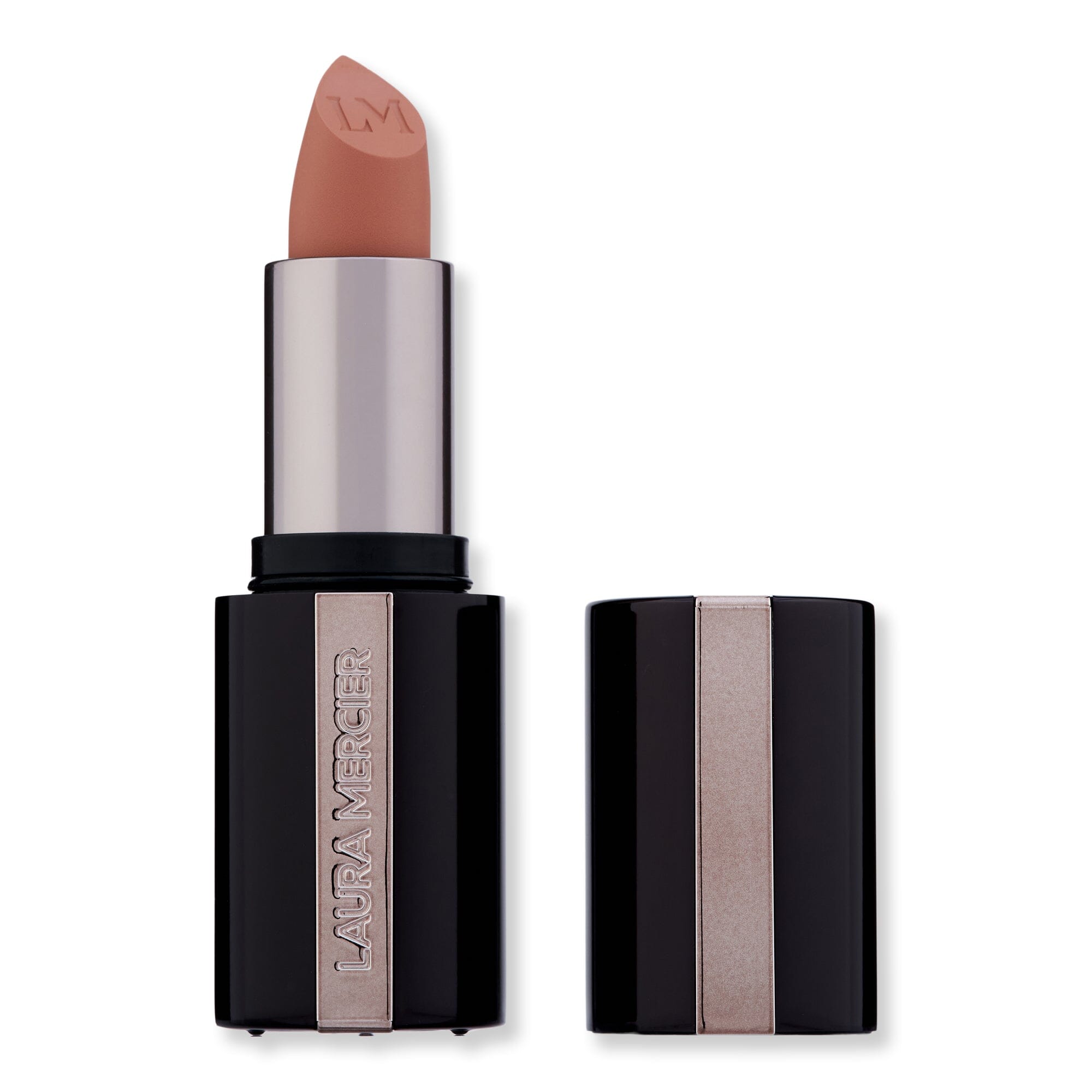Laura Mercier Laura Mercier Caviar Smoothing Matte Refillable Lipstick Lipstick, Lip Gloss, & Lip Liners 3.8 g 143 Nude Sateen 
