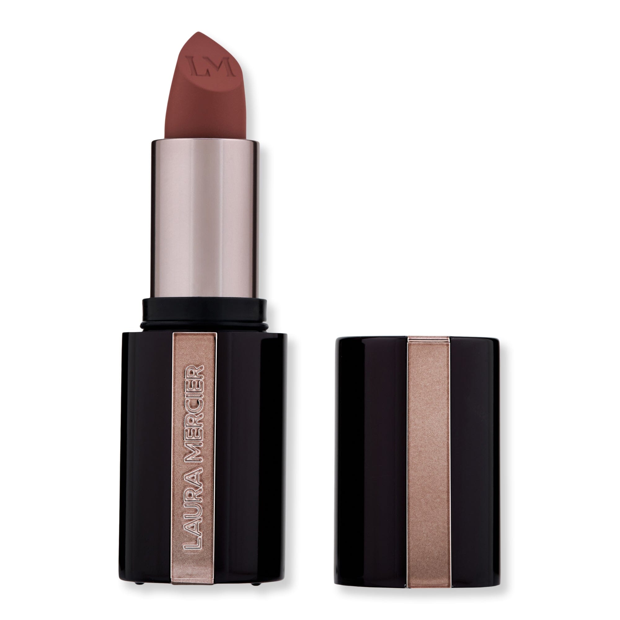 Laura Mercier Laura Mercier Caviar Smoothing Matte Refillable Lipstick Lipstick, Lip Gloss, & Lip Liners 3.8 g 198 Brown Suede 