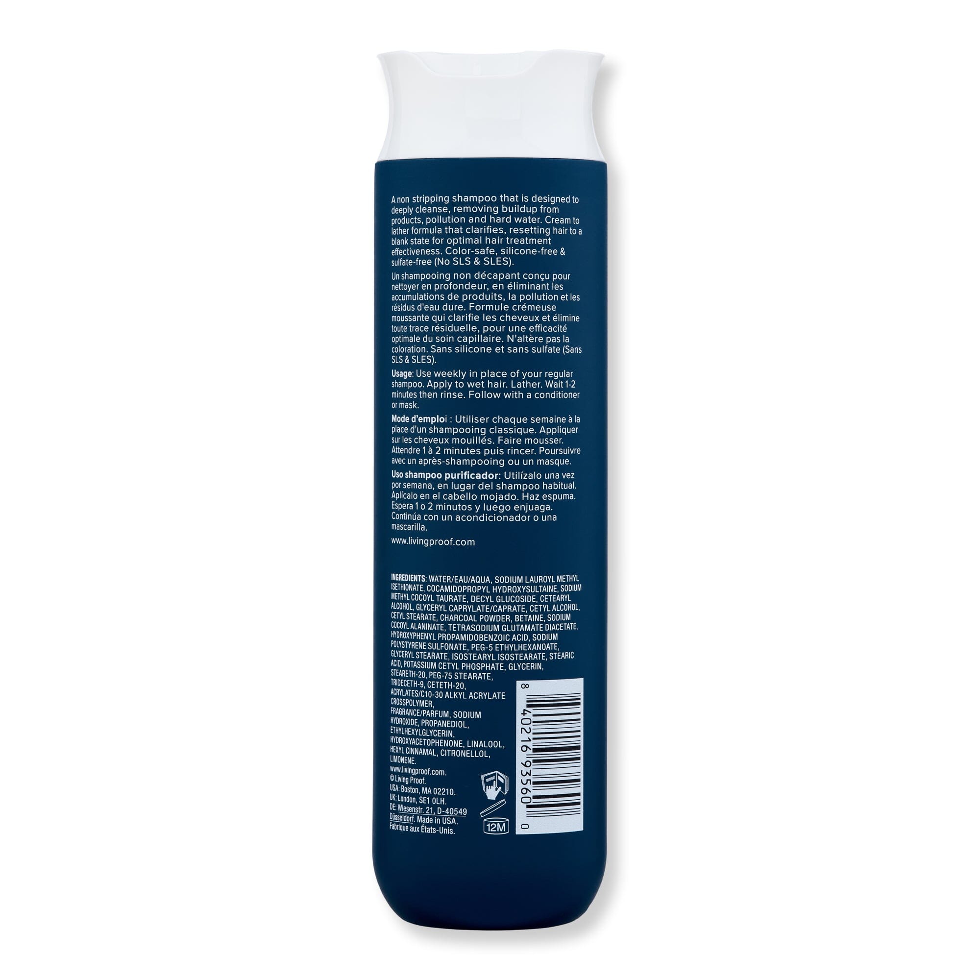 Living Proof Living Proof Clarifying Detox Shampoo 8 oz Shampoos 