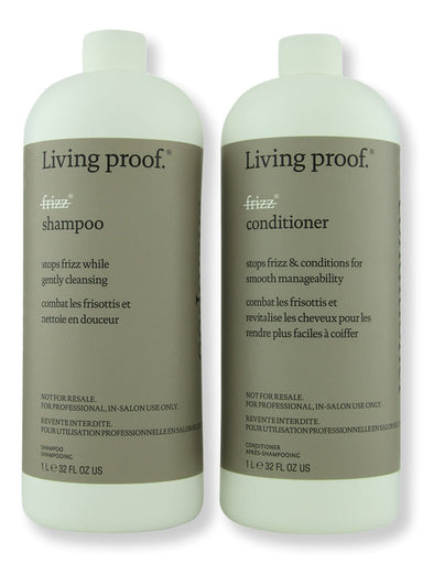 Living Proof Living Proof No Frizz Shampoo & Conditioner 32 oz Hair Care Value Sets 