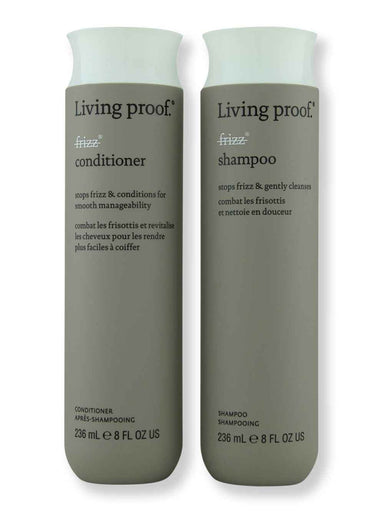 Living Proof Living Proof No Frizz Shampoo & Conditioner 8 oz Hair Care Value Sets 