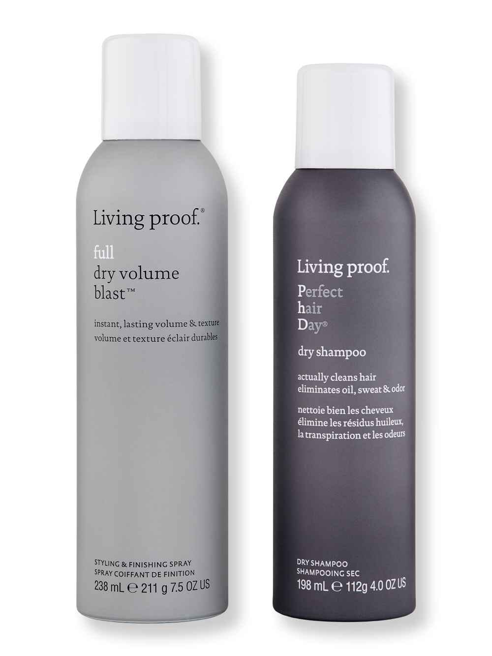Living Proof Living Proof Perfect Hair Day Dry Shampoo 4 oz & Full Dry Volume Blast 7.5 oz Hair Care Value Sets 