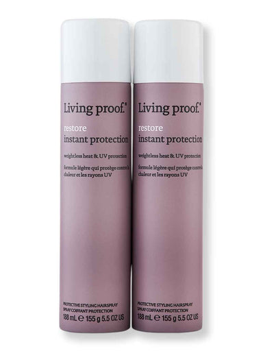 Living Proof Living Proof Restore Instant Protection Hairspray 2 Ct Hair Sprays 