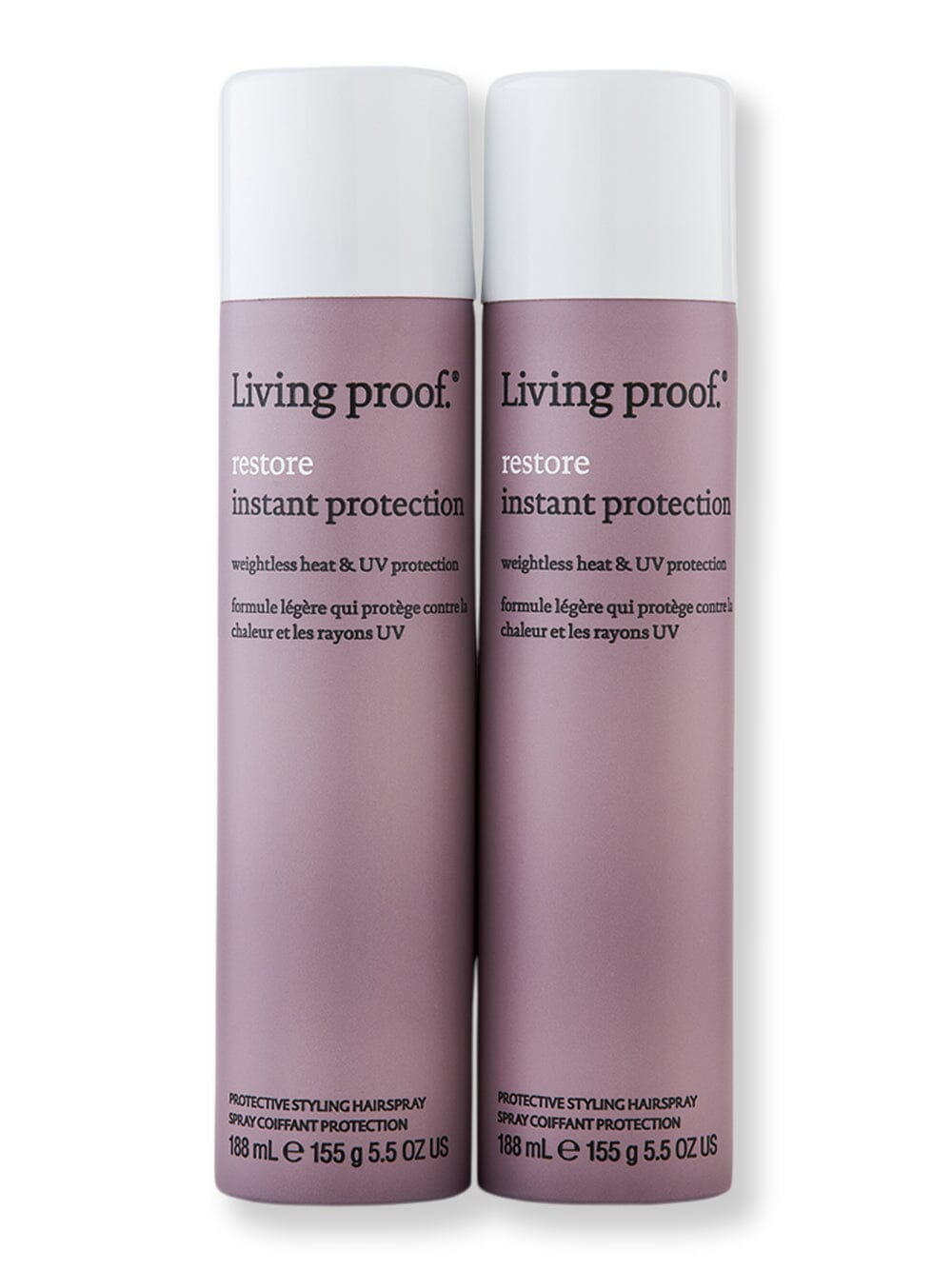 Living Proof Living Proof Restore Instant Protection Hairspray 2 Ct Hair Sprays 