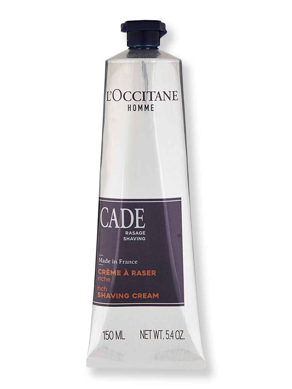 L'Occitane L'Occitane Cade Shaving Cream 5.2 oz 150 ml Razors, Blades, & Trimmers 