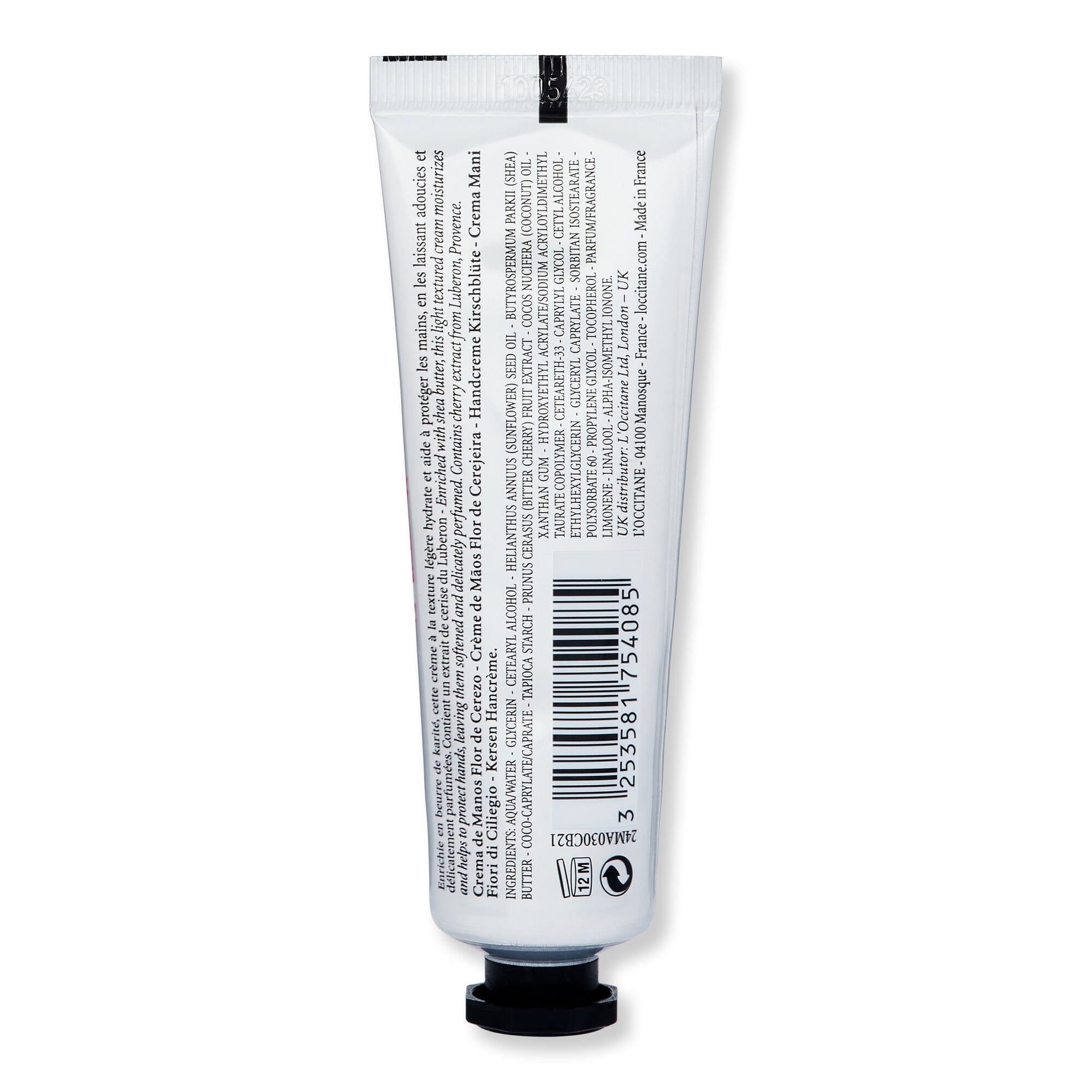 L'Occitane L'Occitane Fleurs de Cerisier Cherry Blossom Hand Cream Hand Creams & Lotions 