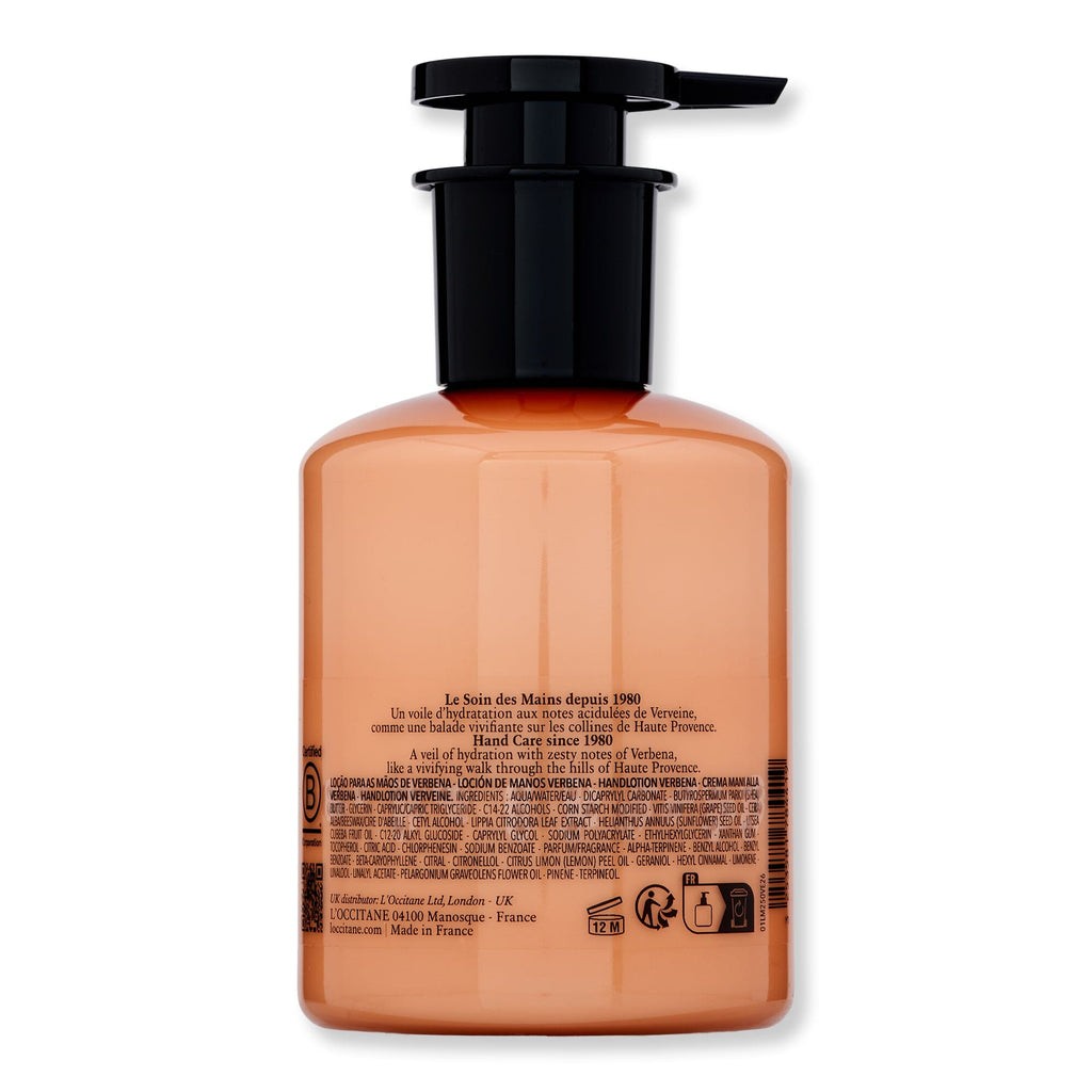 L'Occitane L'Occitane La Lotion Verbena Moisturizing Hand Lotion Hand Creams & Lotions 