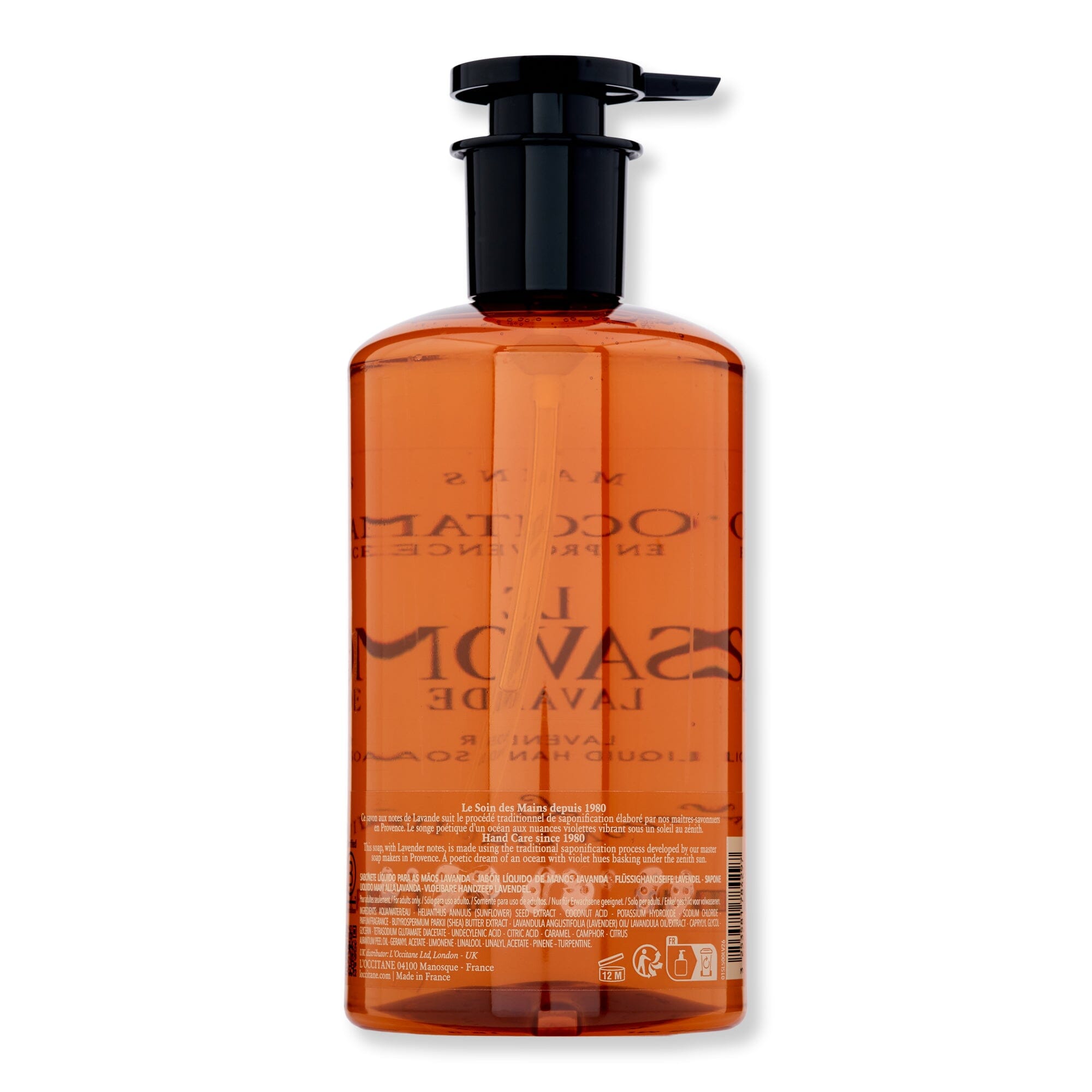 L'Occitane L'Occitane Le Savon Lavender Liquid Hand Soap Hand Creams & Lotions 