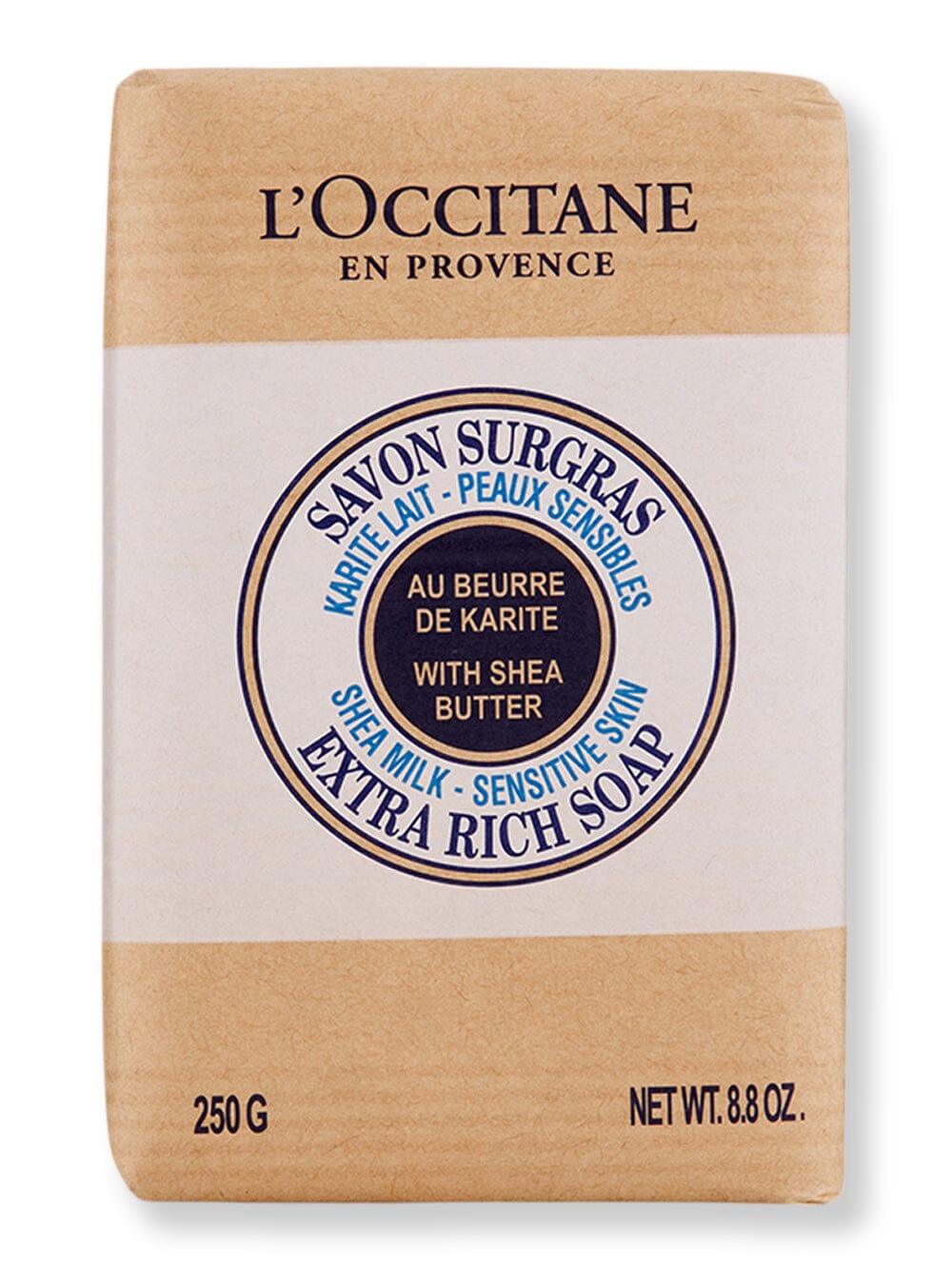 L'Occitane L'Occitane Le Savon Shea Extra Rich Body Soap Bar Soaps 8.8 oz 