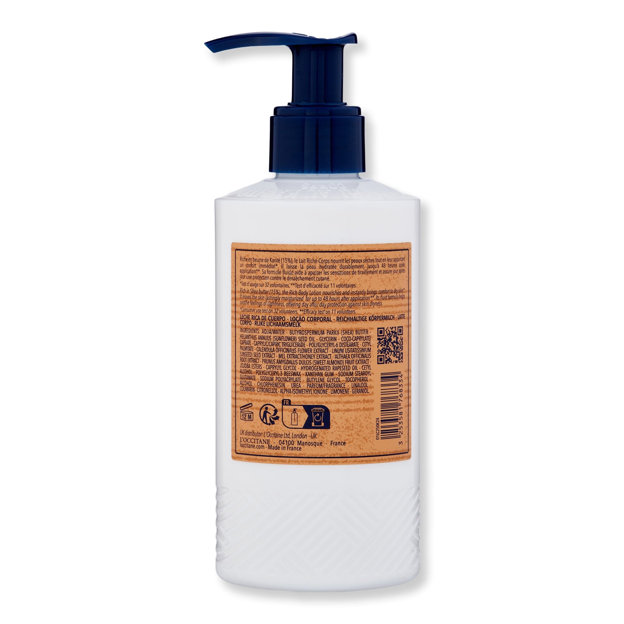 L'Occitane L'Occitane Shea Body Rich Lotion Body Lotions & Oils 
