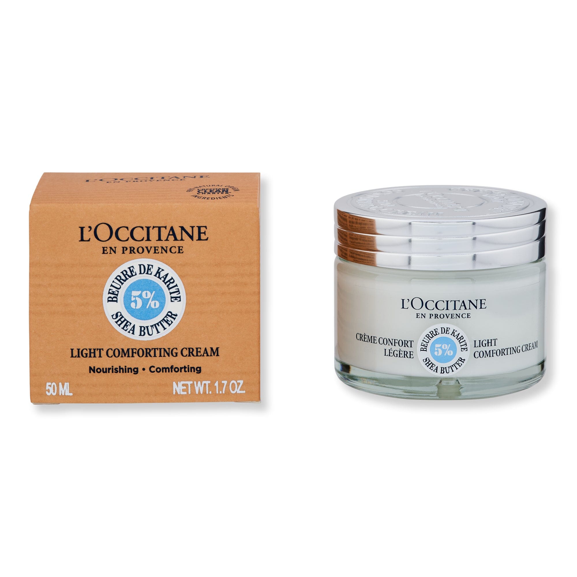 L'Occitane L'Occitane Shea Butter Light Comforting Cream Face Moisturizers 