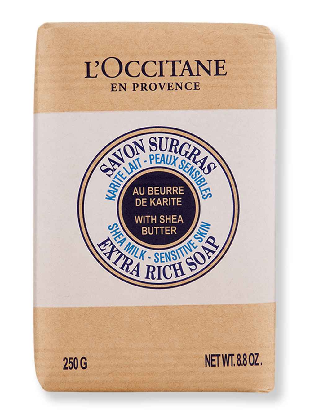 L'Occitane L'Occitane Shea Milk Sensitive Skin Extra Rich Soap 8.8 oz Bar Soaps 