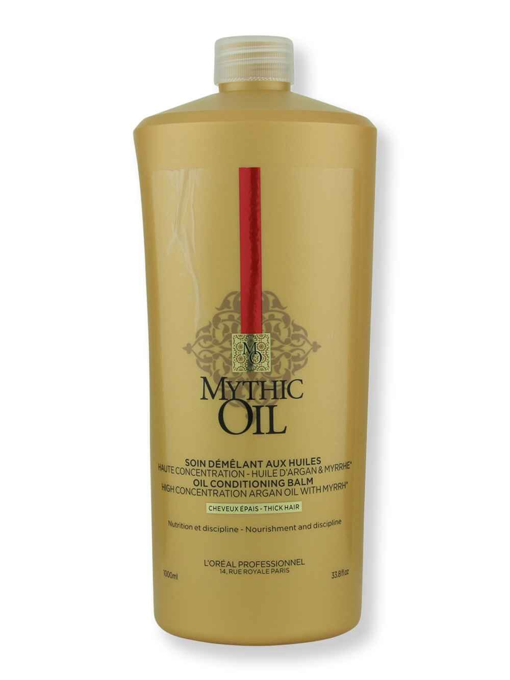L'Oreal Professionnel L'Oreal Professionnel Mythic Oil Thick Hair Conditioner 33.8 oz Conditioners 