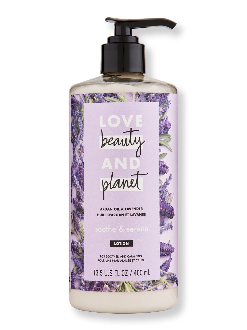LOVE beauty AND planet LOVE beauty AND planet Argan Oil & Lavender Body Lotion 13.5 oz Body Lotions & Oils 
