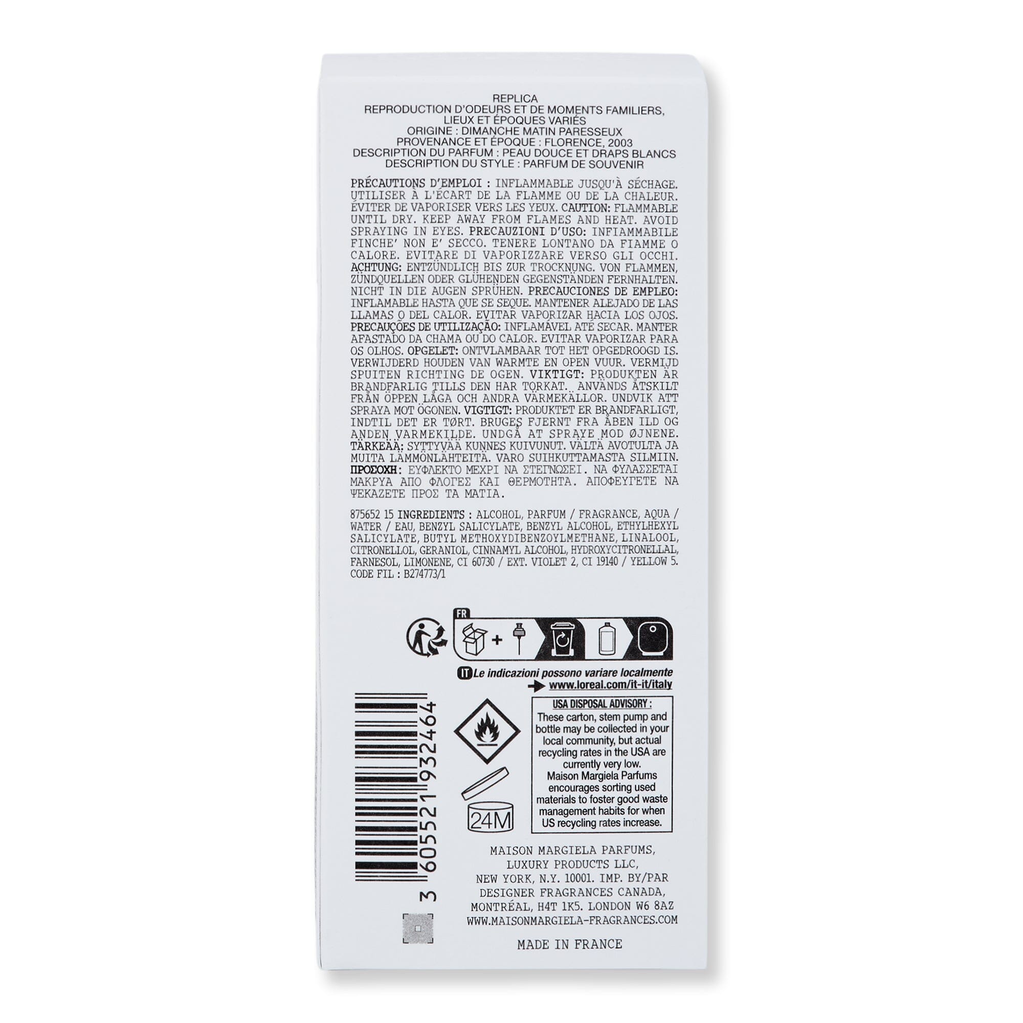 Maison Margiela Maison Margiela Replica Lazy Sunday Morning Eau de Toilette Perfume 