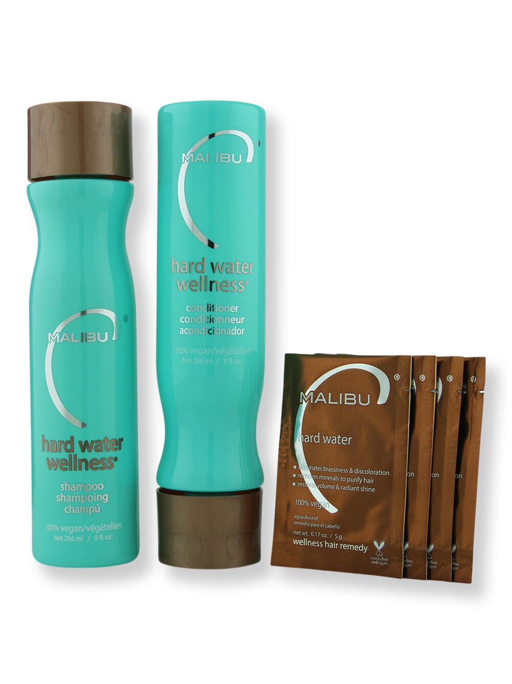 Malibu C Malibu C Hard Water Wellness Collection Hair Care Value Sets 