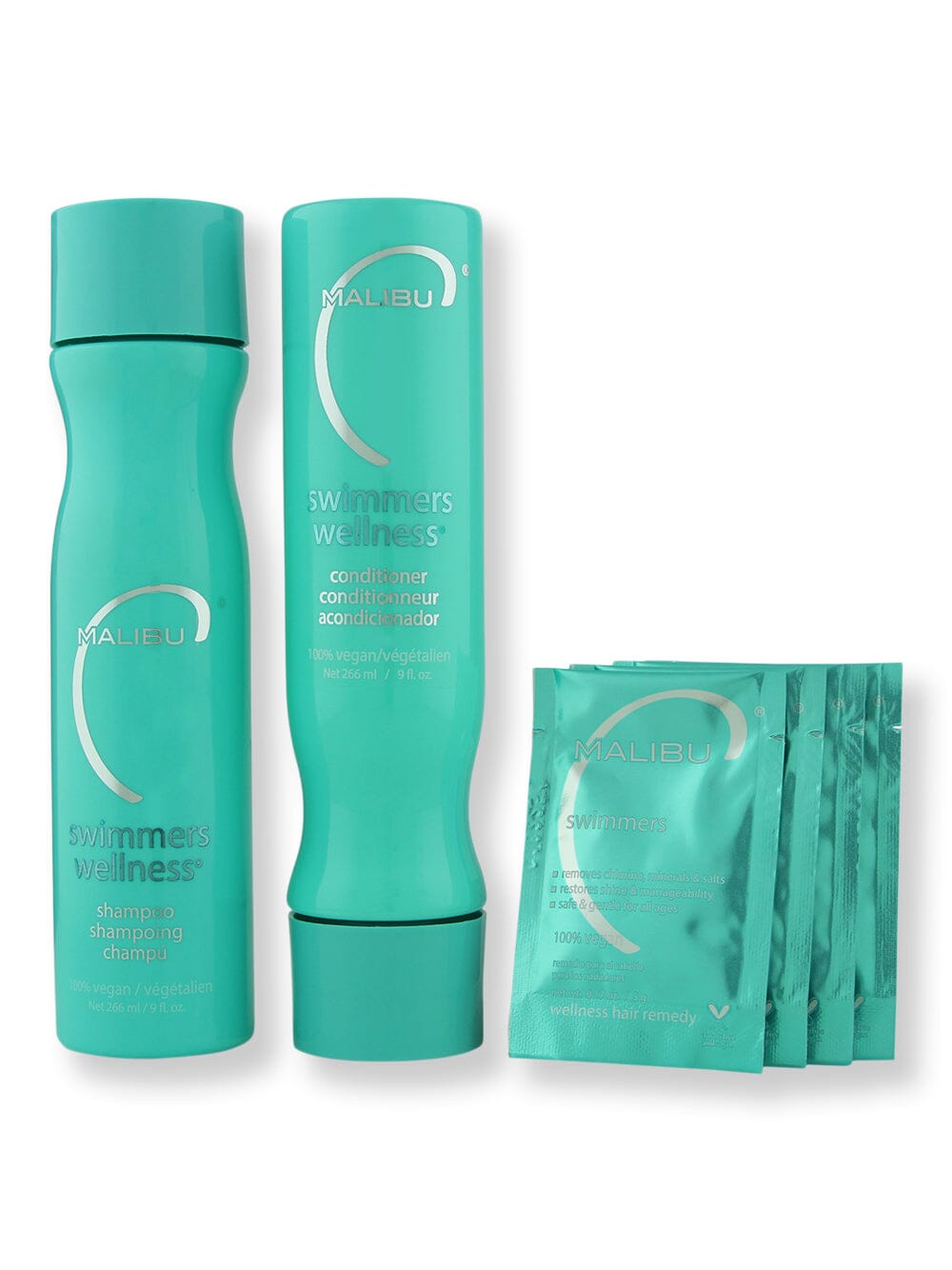 Malibu C Malibu C Swimmers Wellness Collection Hair Care Value Sets 