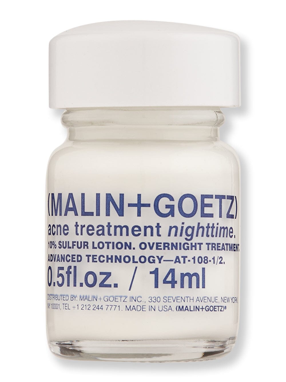 Malin + Goetz Malin + Goetz Acne Treatment Nighttime Acne, Blemish, & Blackhead Treatments 1/2 oz / 14.75 ml 