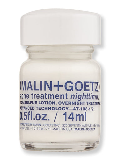 Malin + Goetz Malin + Goetz Acne Treatment Nighttime Acne, Blemish, & Blackhead Treatments 1/2 oz / 14.75 ml 
