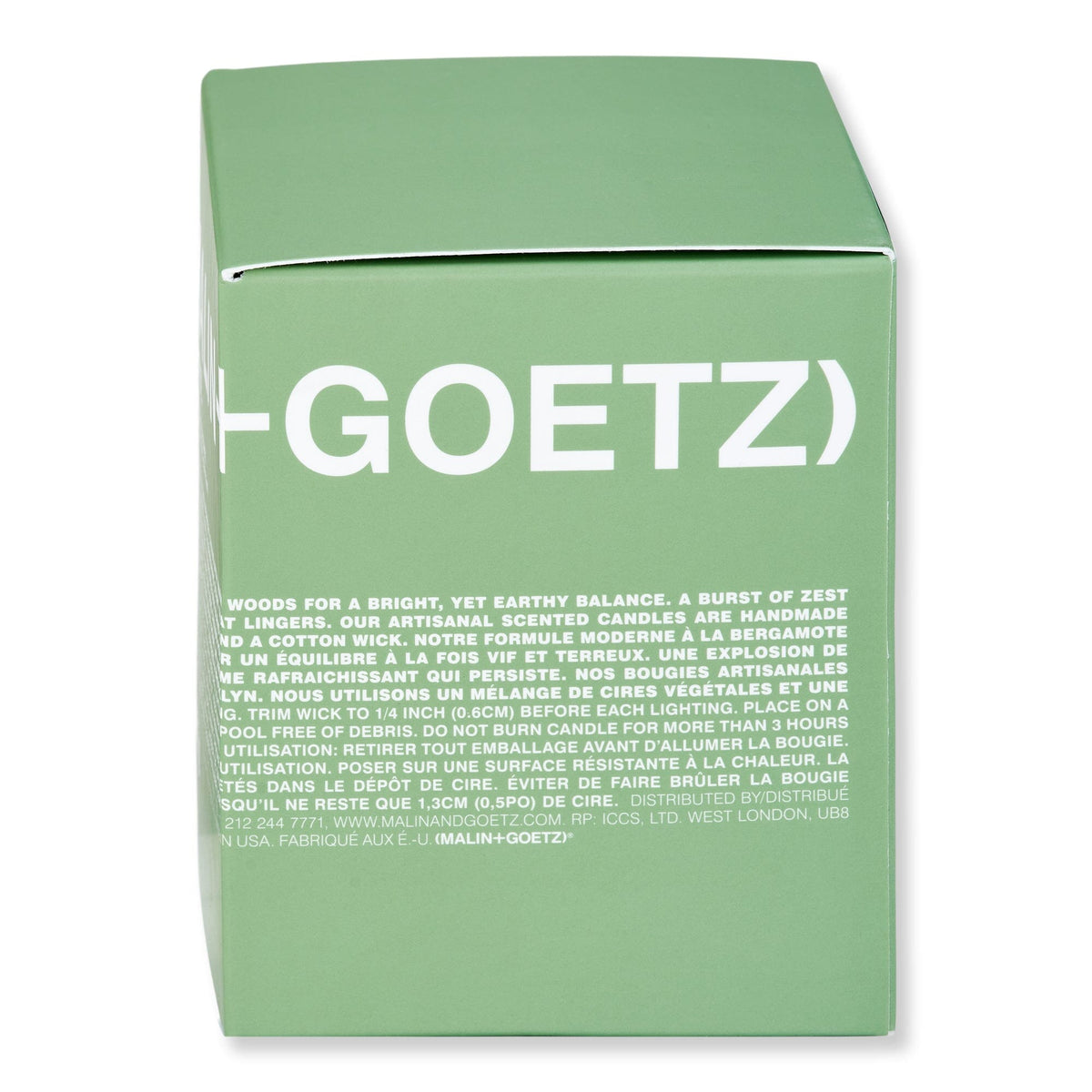 Malin + Goetz Malin + Goetz Bergamot Candle Candles & Diffusers 