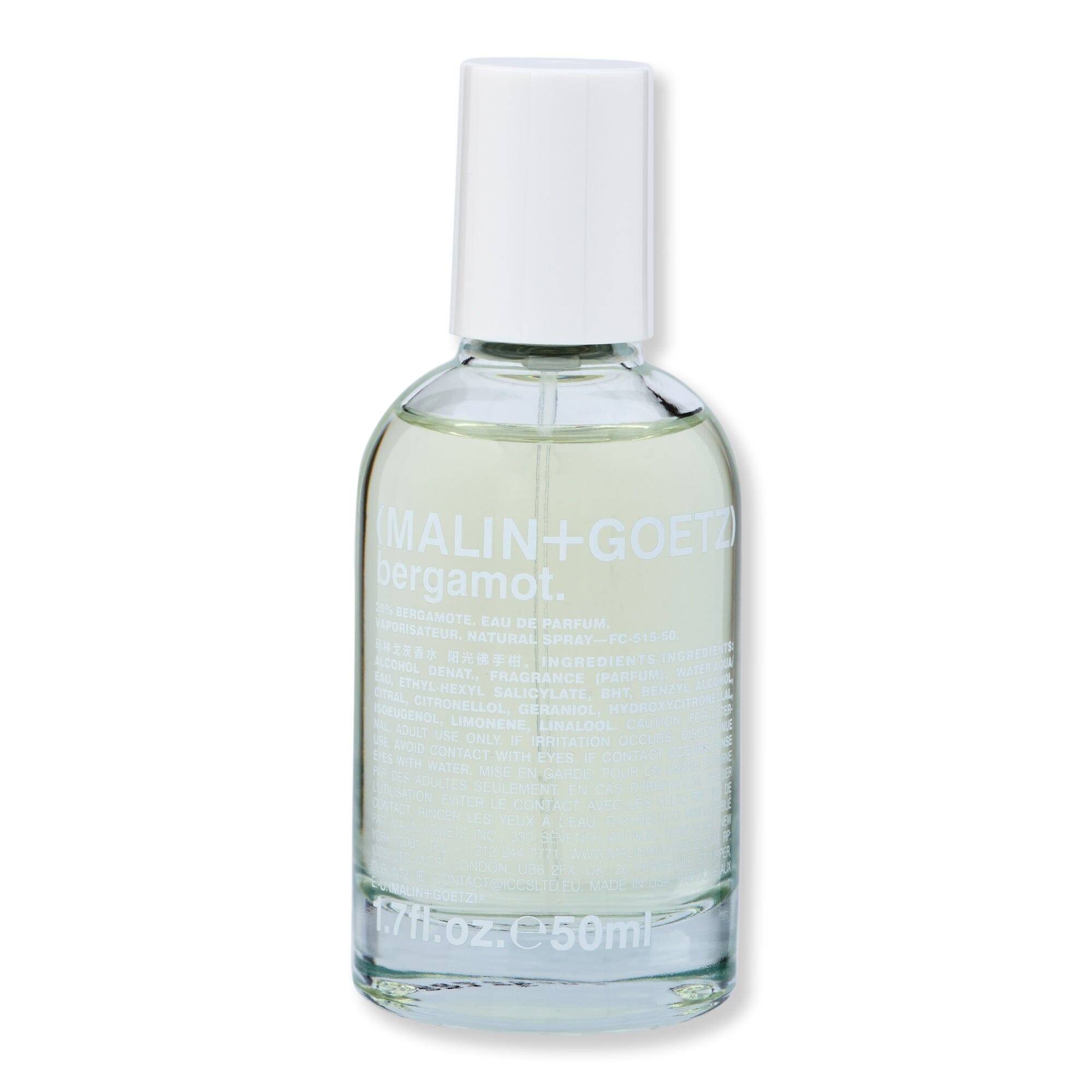 Malin + Goetz Malin + Goetz Bergamot Eau De Parfum Perfume 1.7 oz / 50 ml 