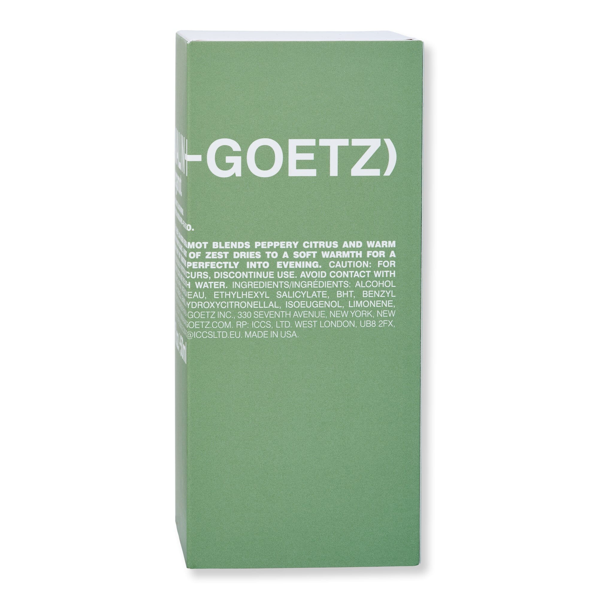 Malin + Goetz Malin + Goetz Bergamot Eau De Parfum Perfume 