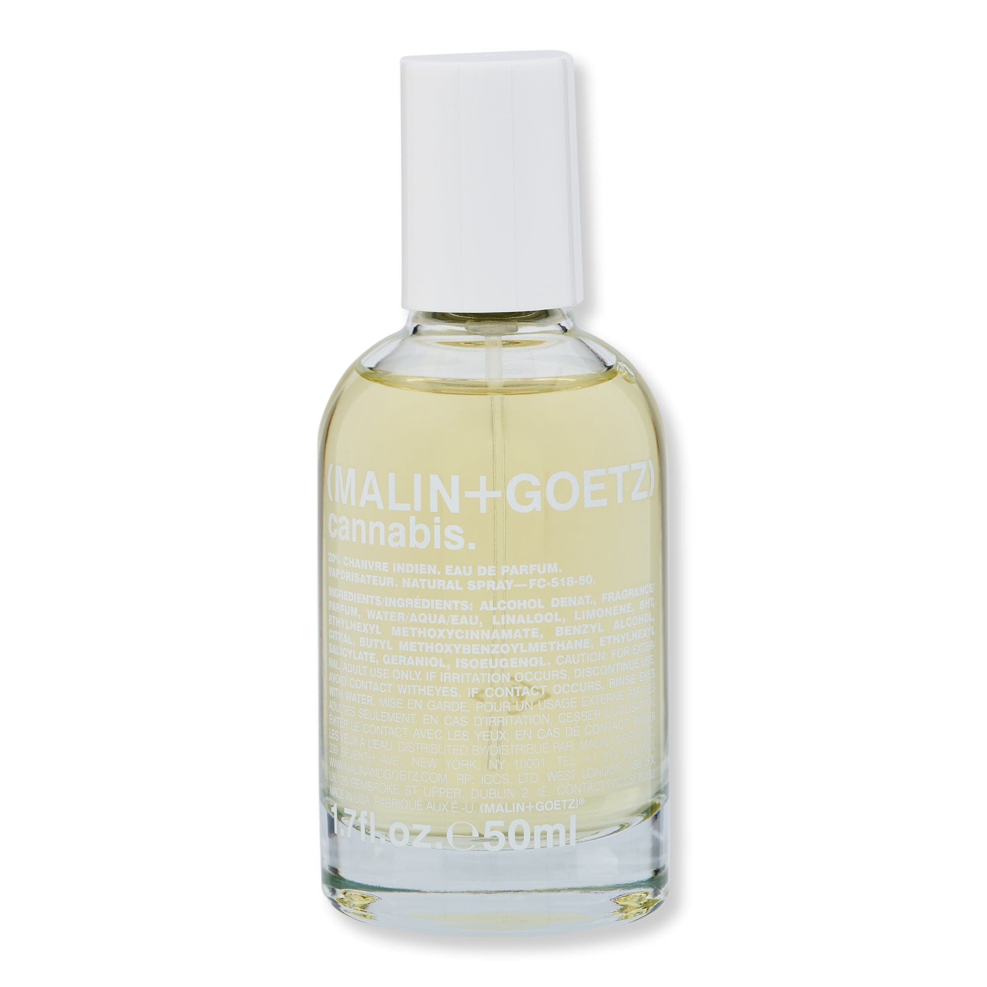 Malin + Goetz Malin + Goetz Cannabis Eau De Parfum Perfume 1.7 oz / 50 ml 