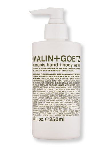 Malin + Goetz Malin + Goetz Cannabis Hand+Body Wash Shower Gels & Body Washes 8.5 oz / 250 ml 
