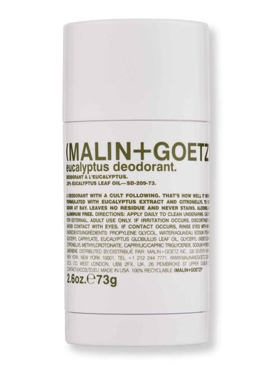 Malin + Goetz Malin + Goetz Eucalyptus Deodorant 2.6 oz 73 g Antiperspirants & Deodorants 