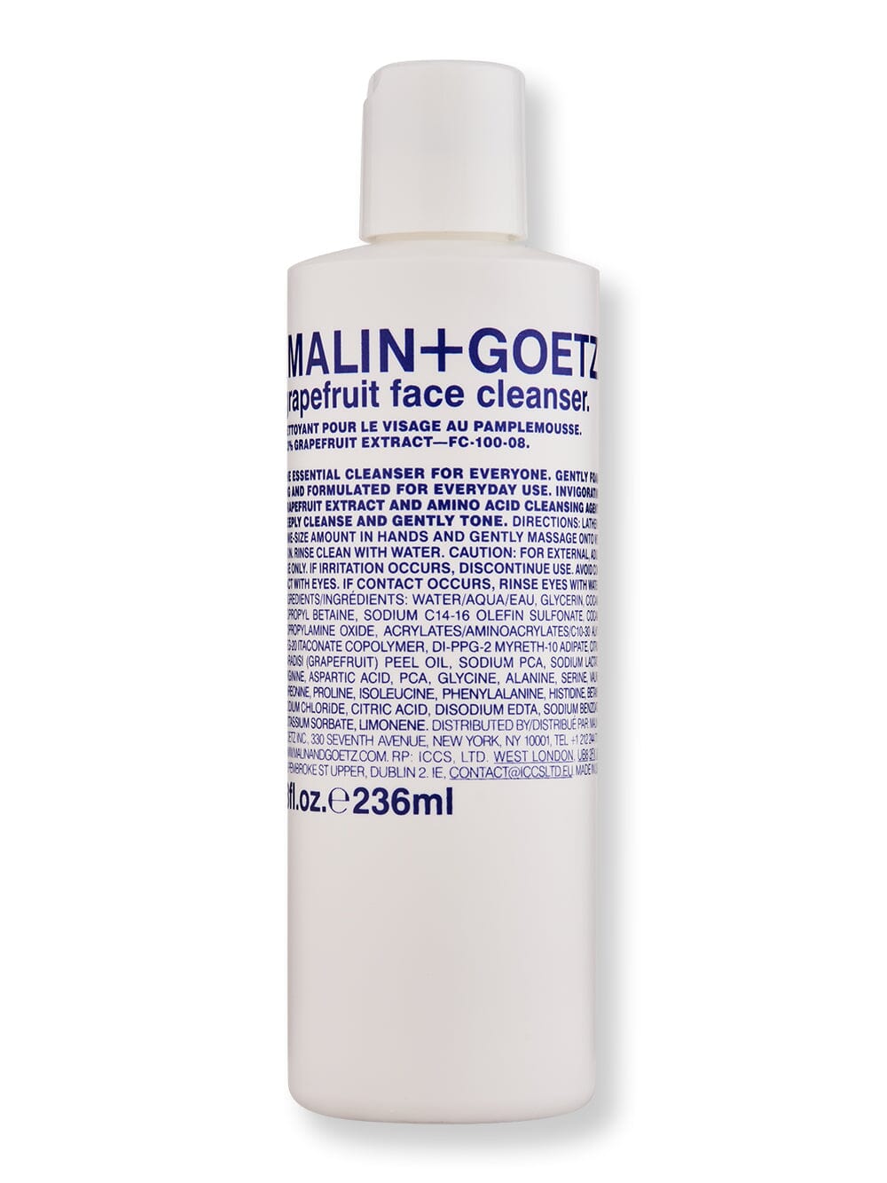 Malin + Goetz Malin + Goetz Grapefruit Face Cleanser Face Cleansers 8 oz / 236 ml 