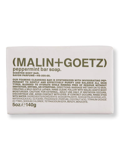 Malin + Goetz Malin + Goetz Peppermint Bar Soap Bar Soaps 5 oz / 140 g 