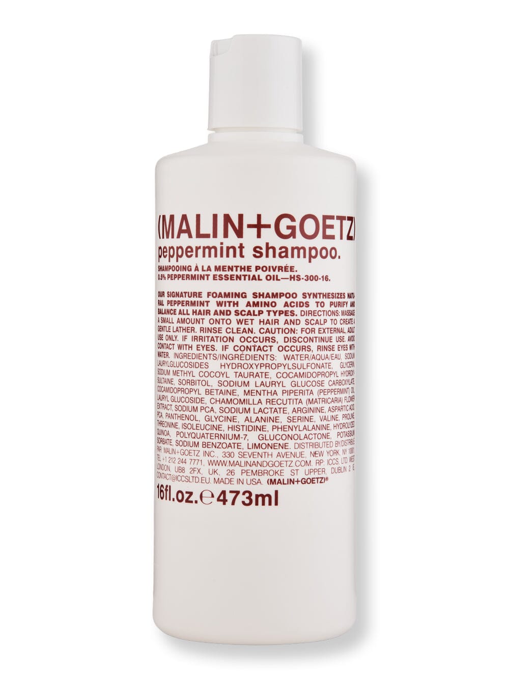 Malin + Goetz Malin + Goetz Peppermint Shampoo Shampoos 16 oz / 473 ml 