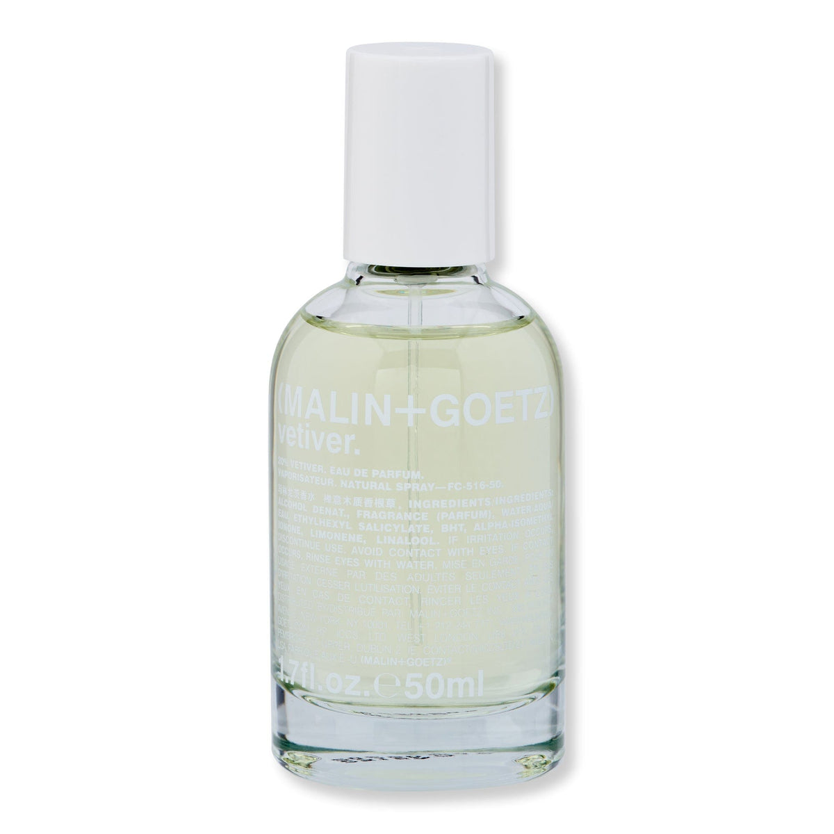 Malin + Goetz Malin + Goetz Vetiver Eau De Parfum Perfume 1.7 oz / 50 ml 